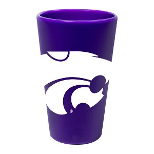 NCAA Kansas State Wildcats Silicone Pint Glass - 16oz - 1 of 3