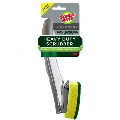 Scotch-Brite Advanced Soap Control Heavy Duty Scrubber Dishwand