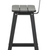 DSVIMOY Counter and Bar Stool Versatile Design for Trendy Home Bars, Black, 16.5"*19.7"*29.1" - 4 of 4