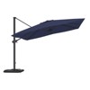 CASAINC 10 FT Square Cantilever Umbrella with Base - 2 of 2