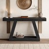 Resenkos Entryway Table, Console Sofa Table,Farmhouse Console Table, 55" Sofa Table with Storage - 3 of 4