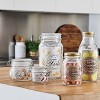 Bormioli Rocco Fido 17.5 Ounce Glass Storage Jars:, 17 Ounce, Clear - 2 of 3