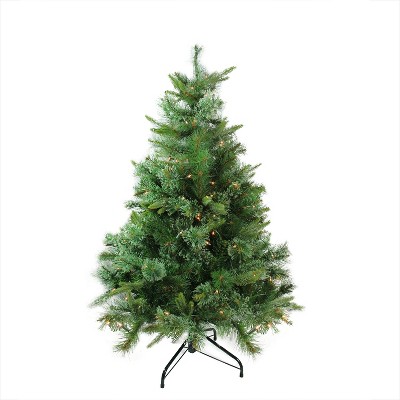 Northlight 4.5' Prelit Artificial Christmas Tree Ashcroft Cashmere Pine Full - Clear Dura Lights