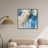 Art Remedy Head in the Clouds Blue Abstract Wall Art Framed - 2 of 4