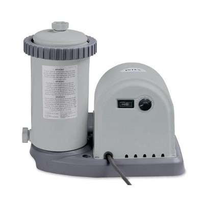 Intex 1500 GPH Pool Filter Pump with Timer & 1000 GPH Easy Set Pool Filter Pump