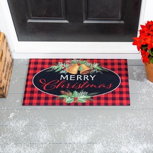 Christmas Joy Embossed Floor Mat - 1 of 3