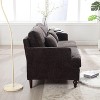 NicBex Couches for Living Room Modern Accent Chair Sofa Chenille Upholstered Single Couch with Solid Wood Frame for Bedroom, Reading - 4 of 4