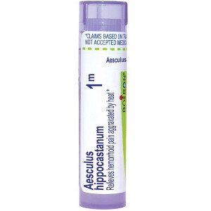 Aesculus Hippocastanum 1M by Boiron Homeopathic Single Medicine For Personal Care  -  80 Pellet - 1 of 3