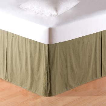 C&F Home Mini Green Bed Skirt