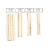 1/2in Wide Flat Replacement Cotton Wick for Oil Lamps and Lanterns Pack of 5 - 2 of 3