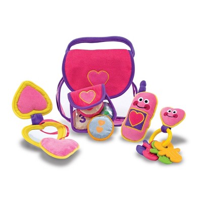 Melissa & Doug Pretty Purse Fill and Spill Soft Play Set Toddler Toy