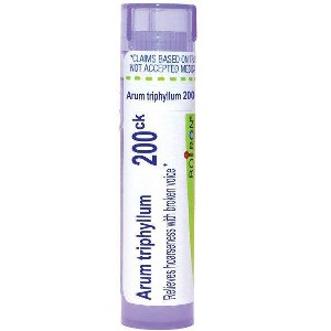 Arum Triphyllum 200CK by Boiron Homeopathic Single Medicine For Cough, Cold & Flu  -  80 Pellet - 1 of 4