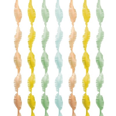 7ct Rainbow Decorative Party  Streamer/Garland - Spritz™