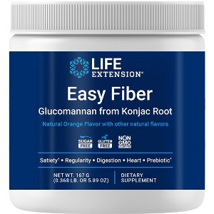 Easy Fiber by Life Extension  -  167 g ( 5.89 oz) Powder - 1 of 2