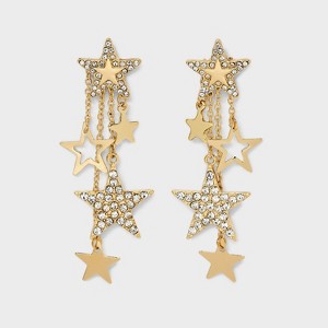 SUGARFIX by BaubleBar Shooting Stars Earrings - Gold - 1 of 2