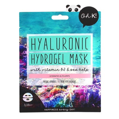 Oh K! Hyaluronic Acid Hydrogel Face Mask - 0.88 fl oz