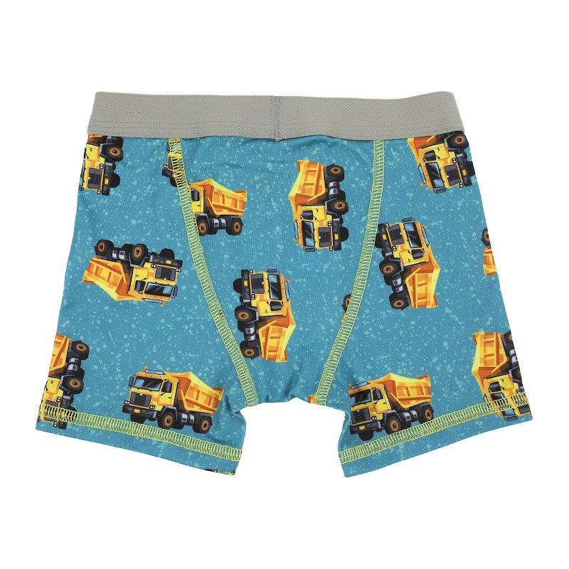 Vehicles AOP Toddler Boy's 5-Pack Boxer Briefs, Sizes 2T-5T, 4 of 6