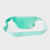 Girls' Squishmallows Kevin Belt Crossbody Bag - Green - 2 of 4