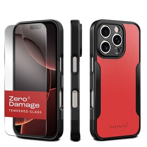 SAHARA - Classic Series Case & Tempered Glass Kit for iPhone 16 Pro Max - 1 of 4