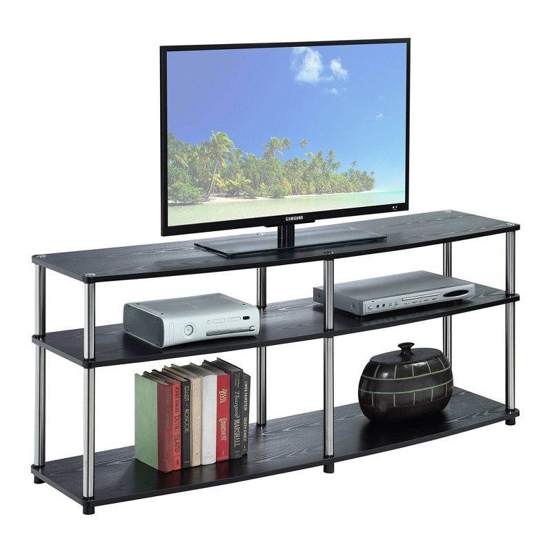 3 Tier TV Stand for TVs up to 60" - Breighton Home, 4 of 7