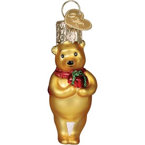 Old World Christmas Blown Glass Ornament for Christmas Tree, Gumdrops (Mini) Collection, Winnie with Gift - 1 of 4