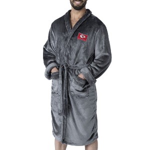 NFL Super Bowl 58 Kansas City Chiefs Luminary Champs L/XL Bathrobe 26 x 47 Inches - 1 of 4