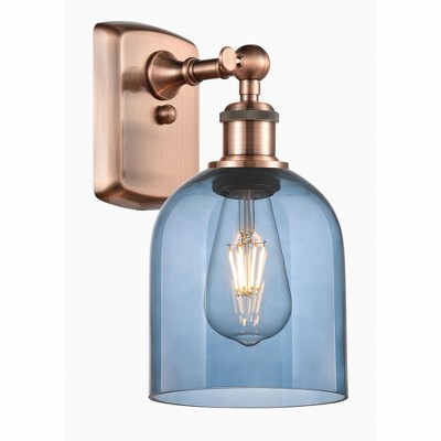 Bella - 1 Light Wall Sconce In Industrial Style-10.5 Inches Tall and 5.5 Inches Wide