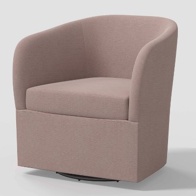 Rhea Swivel Chair in Linen - Threshold™