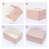 REGALWOVEN Fabric Collapsible Spacious Versatile Storage Bin with Lid and Handle - 3 of 4