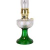 Aladdin Lincoln Drape Oil Lamp - Traditional Classic Indoor Oil or Kerosene Fuel Lamp, Bright White Light, Glass with Brass Trim - 3 of 3