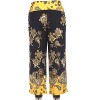 Women's Plus Size Floral Paisley Printed Palazzo Pants - White Mark - 3 of 3