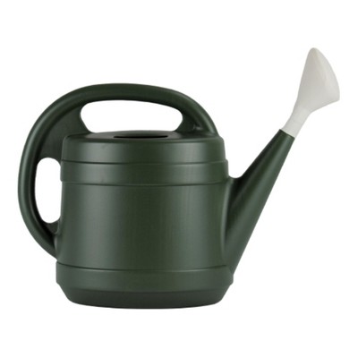 The HC Companies Plastic Standard Watering Can, Green, 2 Gallon