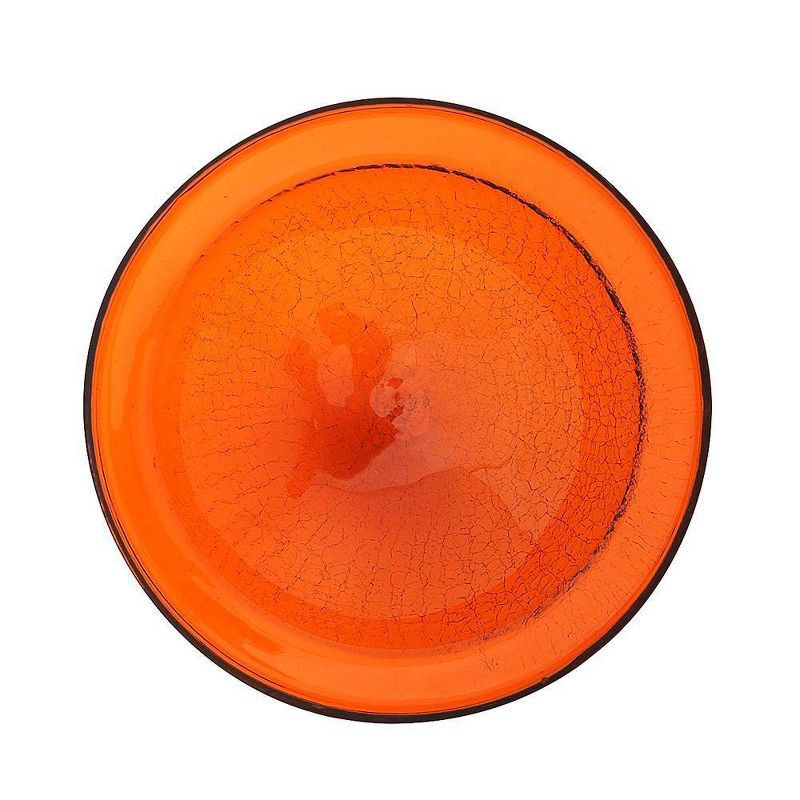 3" Reflective Crackle Glass Birdbath Bowl - Achla Designs, 1 of 5