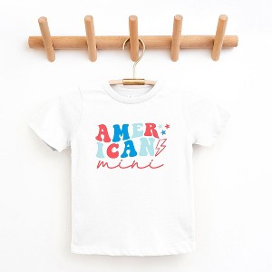 The Juniper Shop American Mini Lightning Bolt Toddler Short Sleeve Tee - 1 of 2
