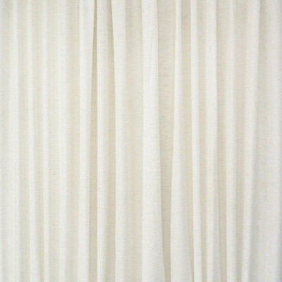 Versailles Faux Linen Blackout Energy Efficient Privacy Curtain Panel for Windows 48" x 72" Natural