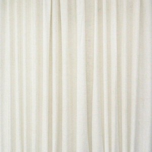 Versailles Faux Linen Blackout Energy Efficient Privacy Curtain Panel for Windows 48" x 72" Natural - 1 of 1