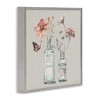 Stupell Industries Flower Jar Butterfly Painting, 17" x 17" - 3 of 4
