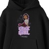Spellbound Elian Love Yourself Girl’s Black Long Sleeve Hooded Sweatshirt - 2 of 4