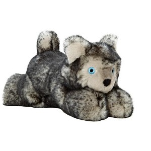 Fluff & Tuff Blanca Wolf Dog Toy - 11" - 1 of 3