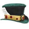 HalloweenCostumes.com   Boy  Alice in Wonderland Mad Hatter Costume Hat for Kids, Green - 2 of 2