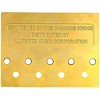 Leo Quan Badass II 4-String Bass Bridge, Grooved Saddles - 3 of 3