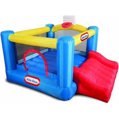 fisher price slide and basketball goal