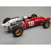 Ferrari 312/67 #18  F1 "Monaco GP" (1967) "Mythos Series" with Driver Figure & Display Case Ltd Ed 1/18 Model Car by Tecnomodel - 2 of 3