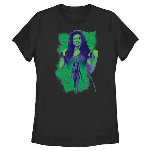 Women's She-Hulk: Attorney at Law Explosion of Willpower T-Shirt - 1 of 4