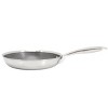 Oster Modessa Nonstick Tri-ply Stainless Steel Frying Pan in Silver - 2 of 4