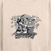 Women's - Disney - Presto Chango Lightweight French Terry Wide Neck Long Sleeve Shirt - 2 of 4