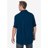 KingSize Men's Big & Tall KS Island Solid Camp Shirt - 3 of 4