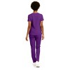 Hey Collection Women’s 5-Pocket Medical Scrub Set – V-Neck Top & Straight Leg Pants, Comfortable Flexible Nursing Uniforms - 2 of 4