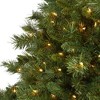 Nearly Natural 6-ft Wyoming Mixed Pine Artificial Christmas Tree with 450 Clear Lights and 1090 Bendable Branches - 3 of 4