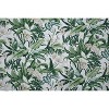 Set of 2 Wailea Coast Verte Reversible Chair Pad - Pillow Perfect: Weather-Resistant Outdoor Seat Cushions - 3 of 4